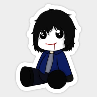 bloody painter doll chibi Sticker